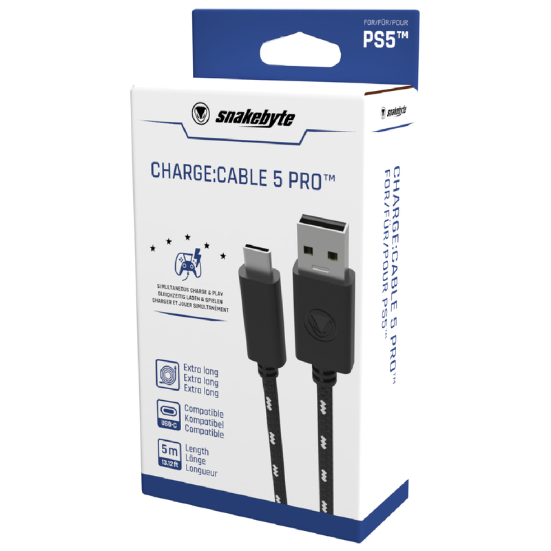 Snakebyte PS5 USB Charge Cable 5 - 5M