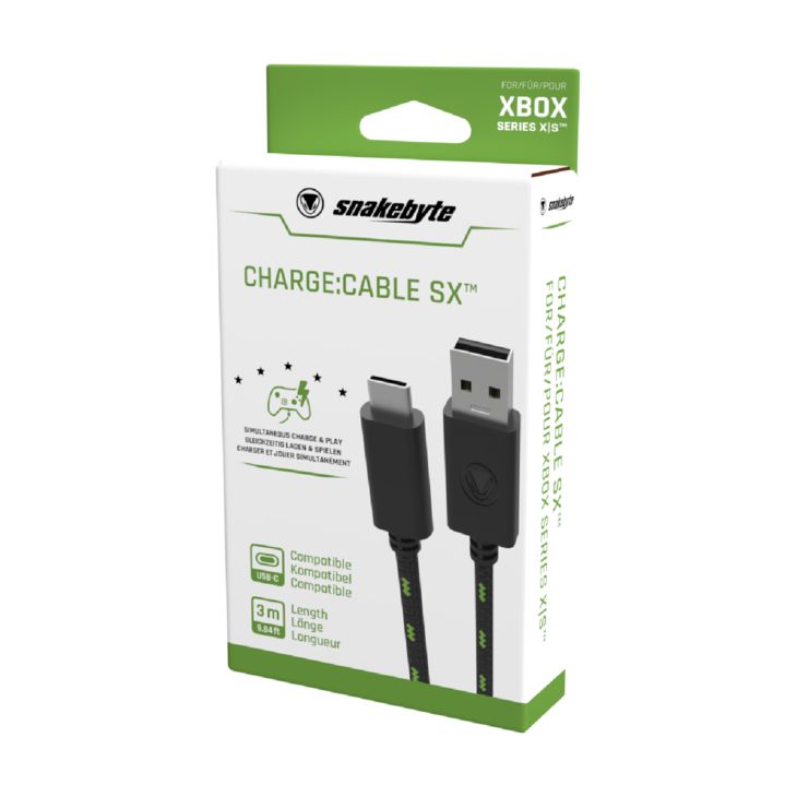 Snakebyte Xsx USB Charge Cable Sx - 3M