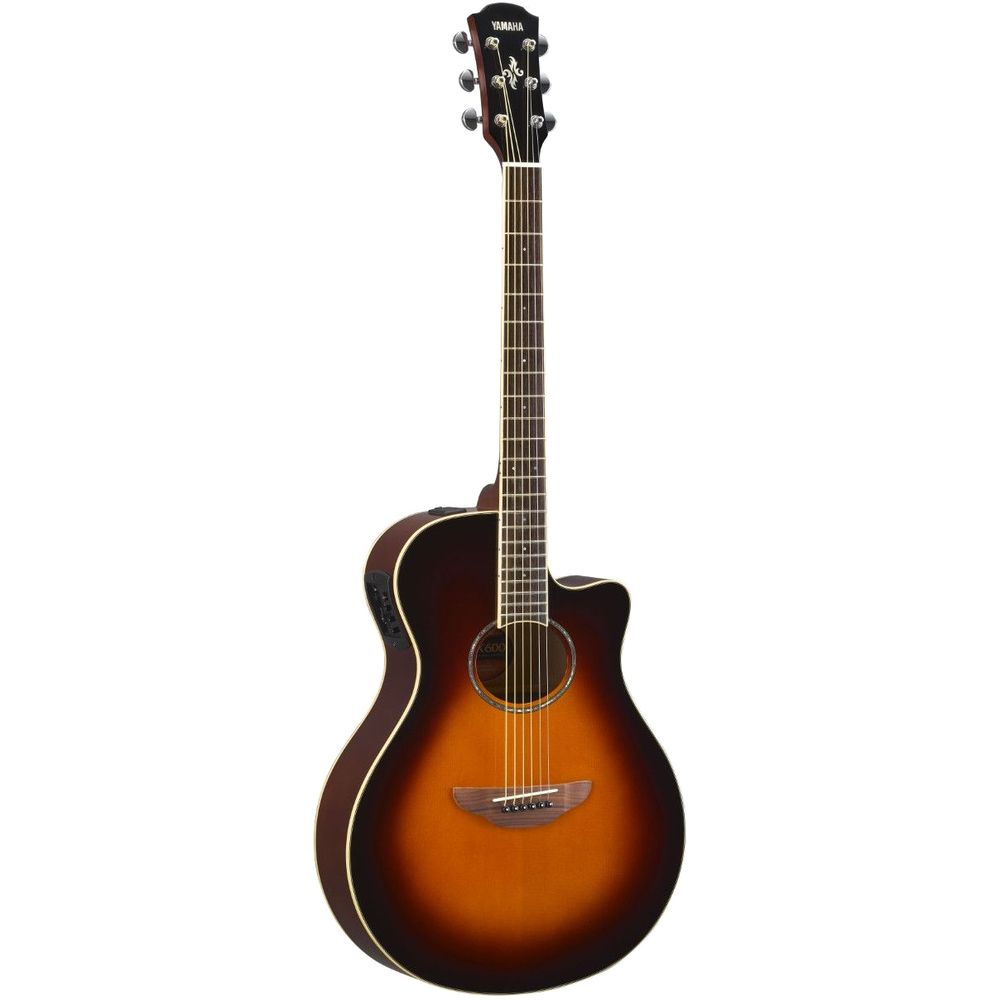 Yamaha Apx600 Electric-Acoustic Guitar Old Violin Sunburst