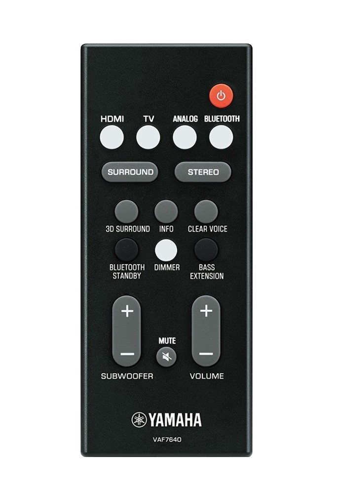 Yas 108 Yamaha Sound Bar