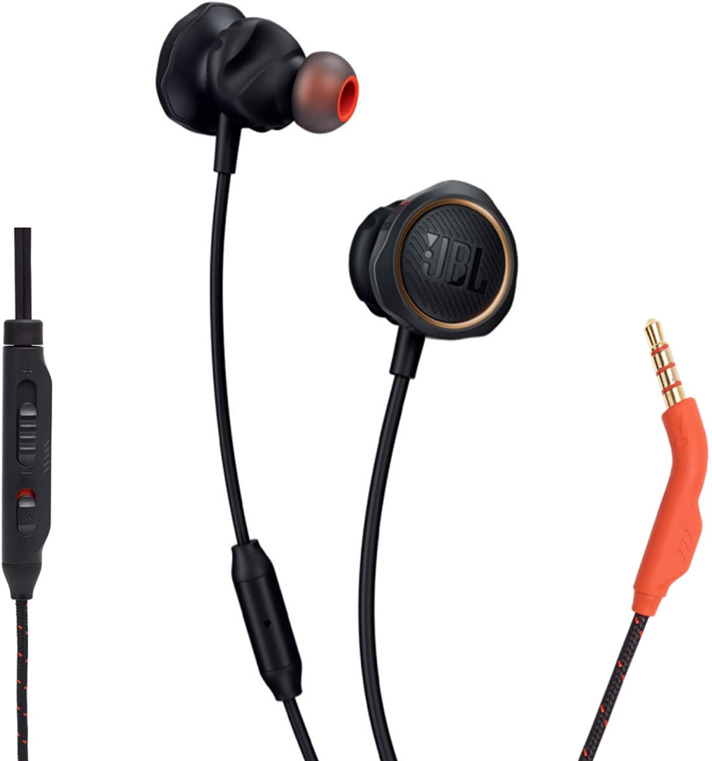 JBL Quantum 50 Wired In Ear Gaming Earphones Black
