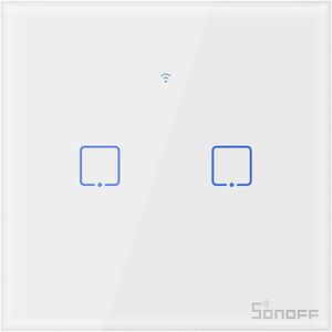 Sonoff T0Uk2C-Tx Wall Touch Switch With2 Butoon