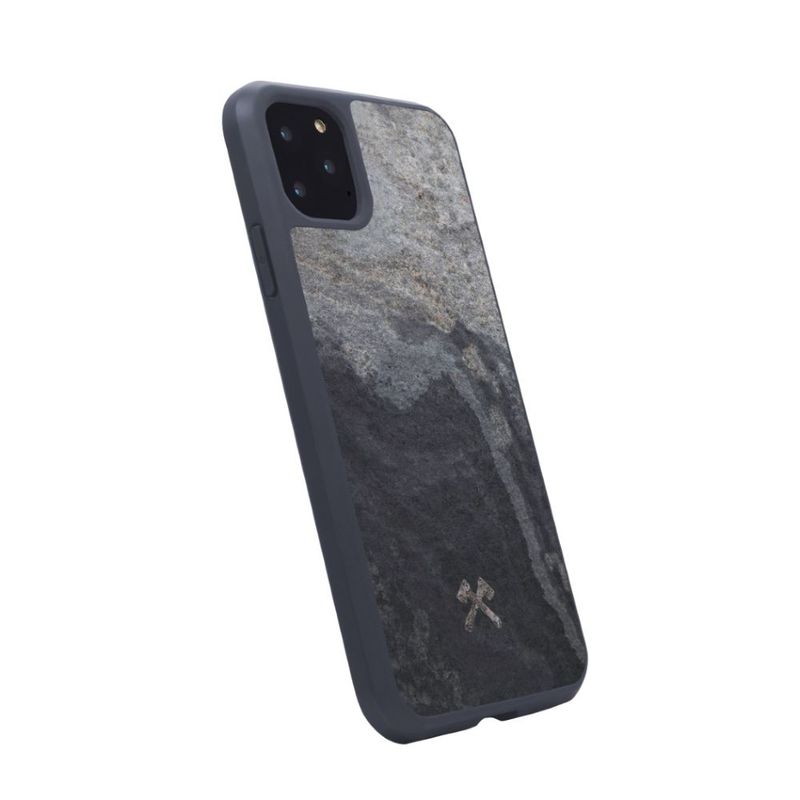 Woodcessories Bumper Stone Case Apple iPhone 11 Pro Max Camo Gray