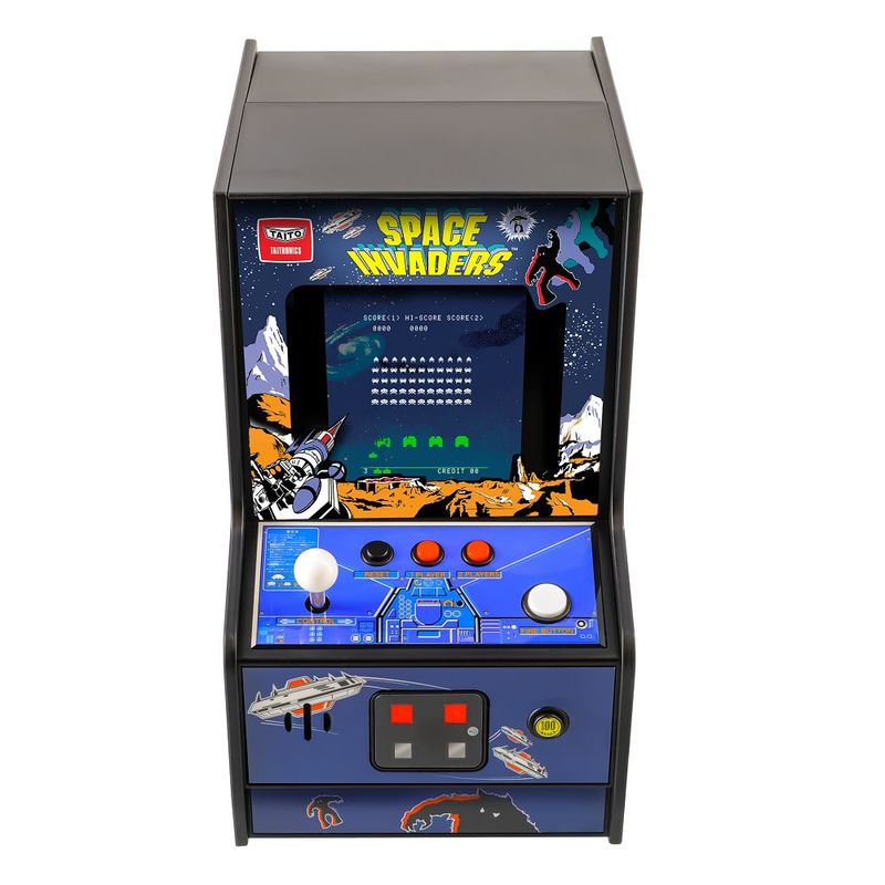 My Arcade Space Invaders Micro Player . Blue/White