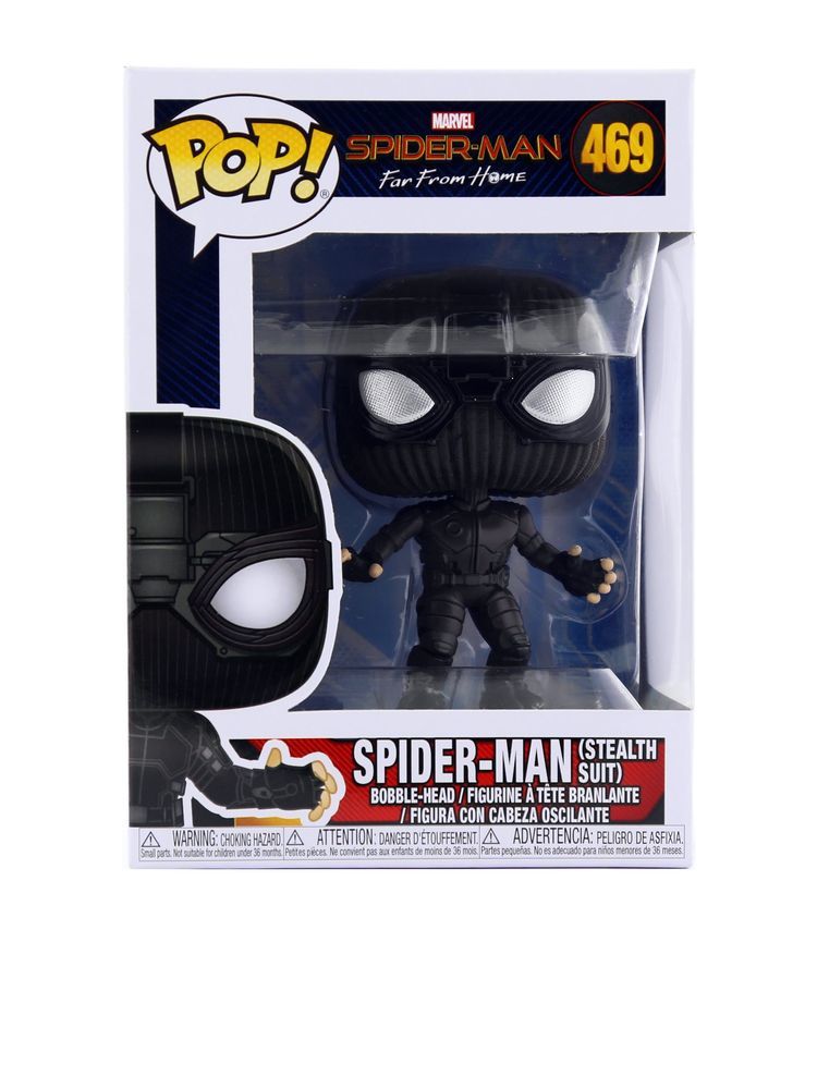 Funko Pop Marvel Spiderman Far From Home Spiderman Stealth Suit