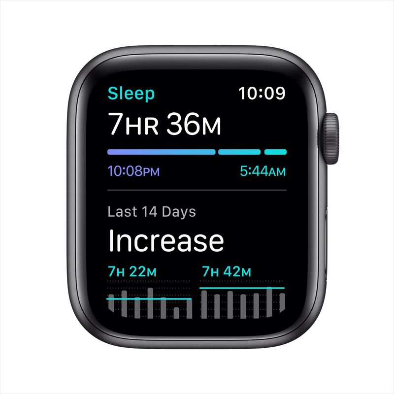 Apple Watch Nike SE GPS 44mm Space Gray Aluminium Case with Anthracite/Black Nike Sport Band