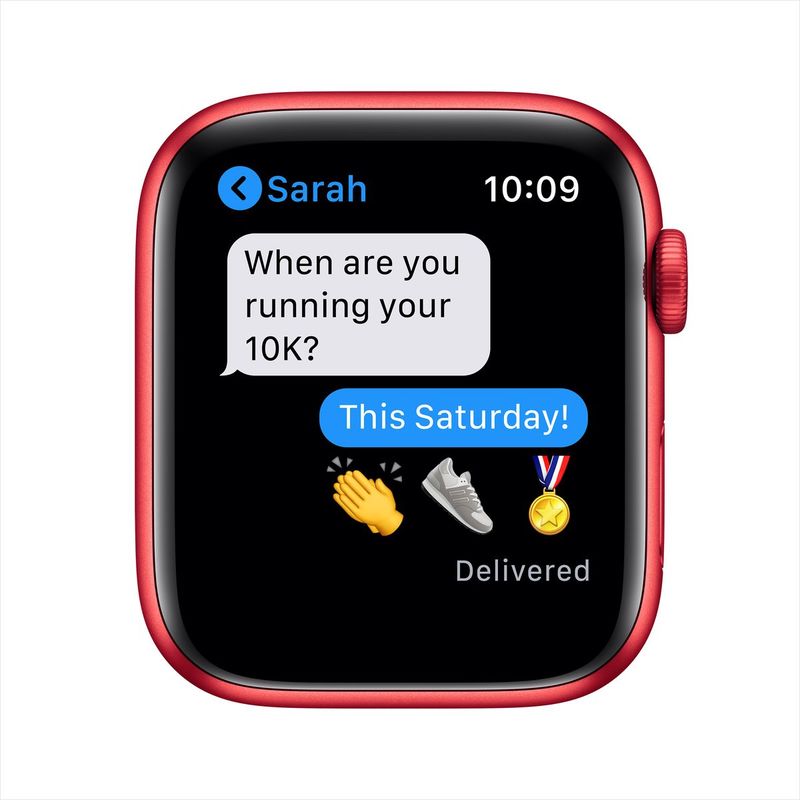 Apple Watch Series 6 GPS 40mm Product (Red) Aluminum Case with Product (Red) Sport Band