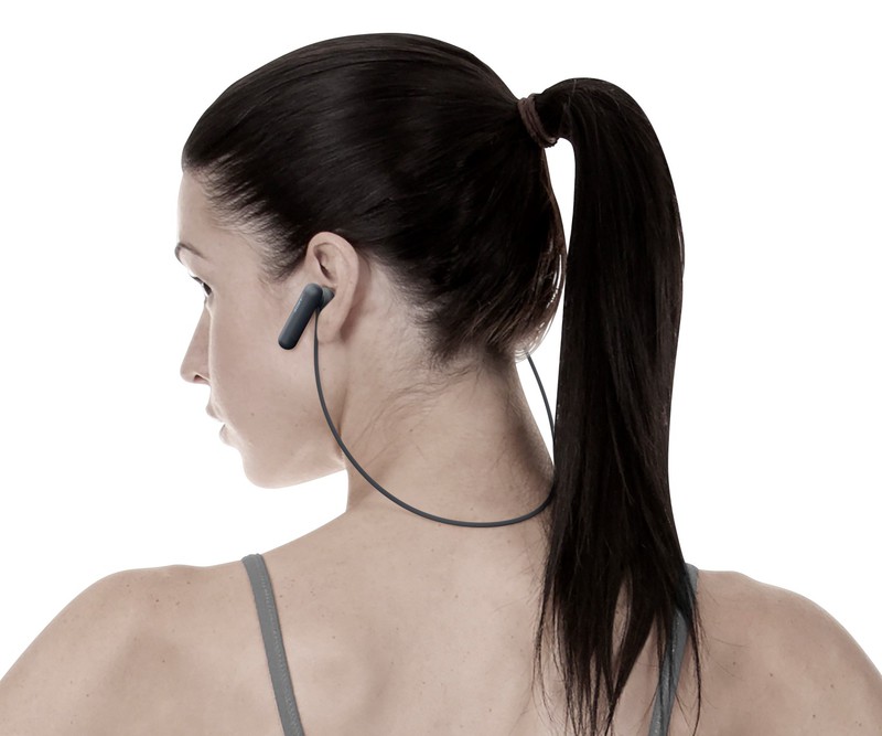 Sony Sp500 Black Sports Wireless In-Ear Earphones