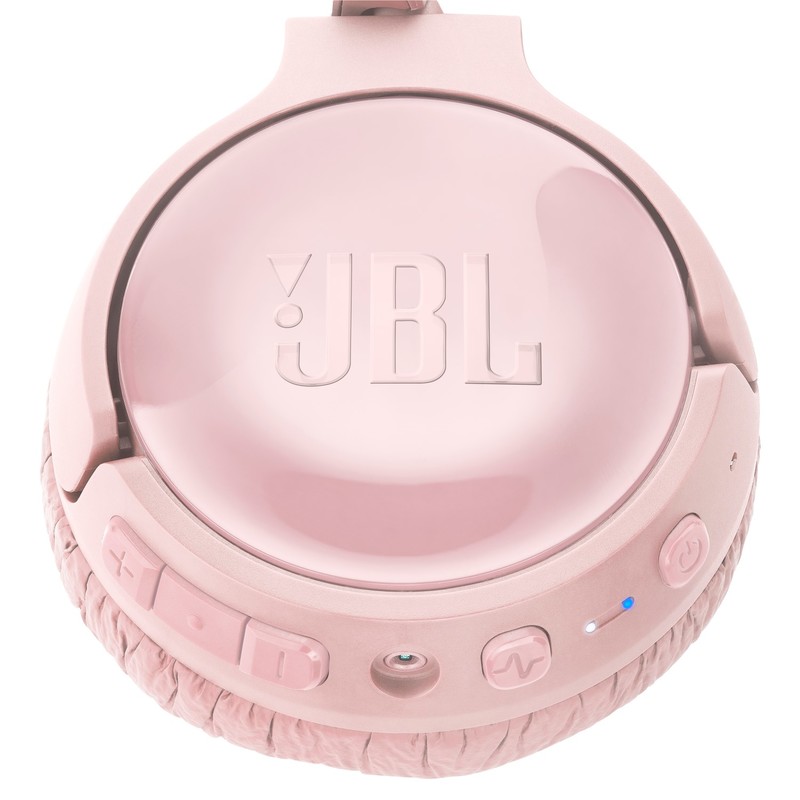 JBL Tune 600 Pink Bluetooth Noise Cancelling On Ear Headphones