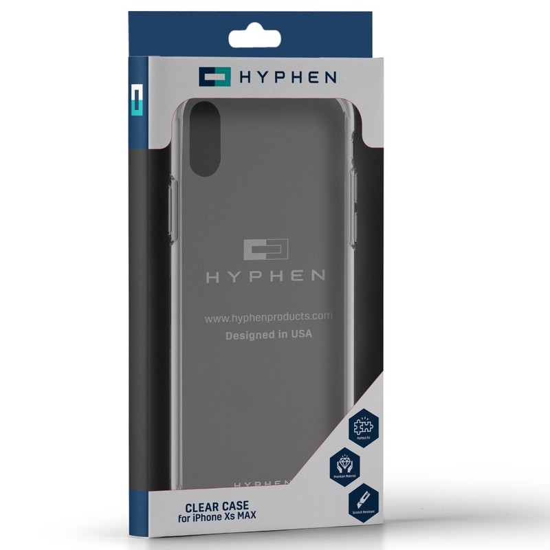 Hyphen Clear Soft Case for Apple iPhone XS Max