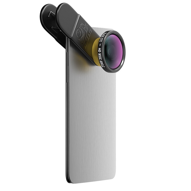 Black Eye HD Combo 2-In-1 Macro + 160 Degree Wide Lense for Smartphones