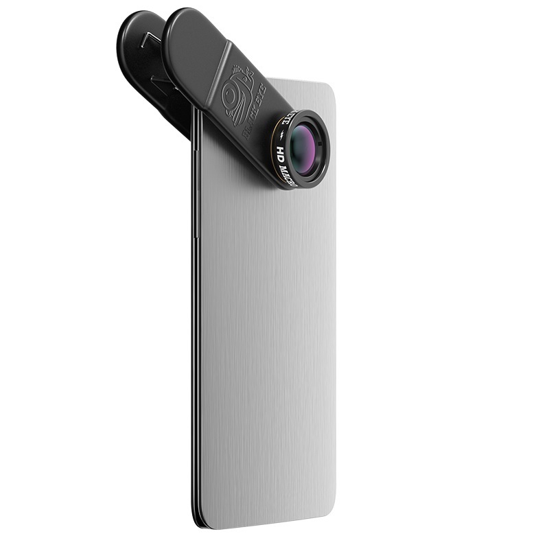 Black Eye HD Combo 2-In-1 Macro + 160 Degree Wide Lense for Smartphones