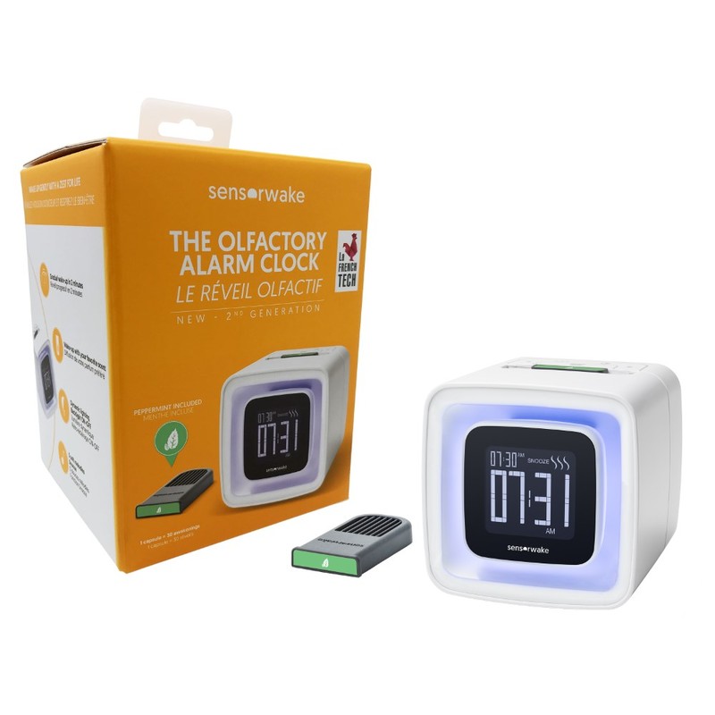 Sensorwake 2 Olfactory Digital Alarm Clock (Includes 1 Capsule)
