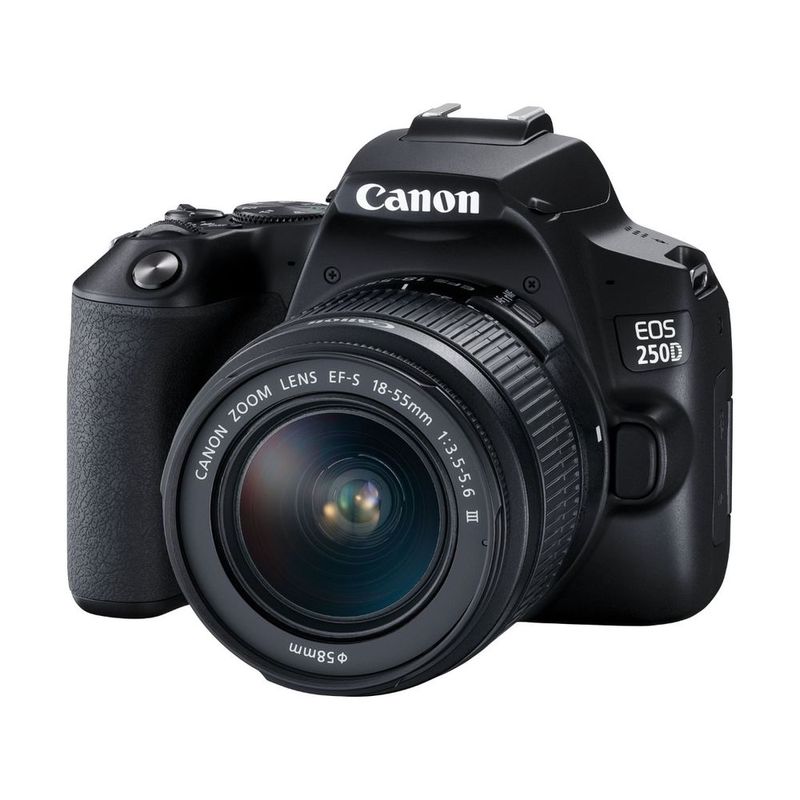 Canon Eos 250D 18 55 DC Black