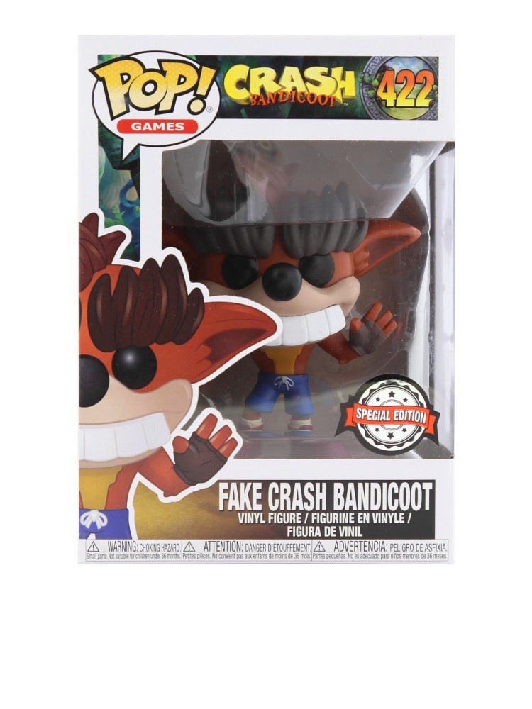Funko Pop! Vinyl Games Crash Bandicoot Trash Bandicoot Exc