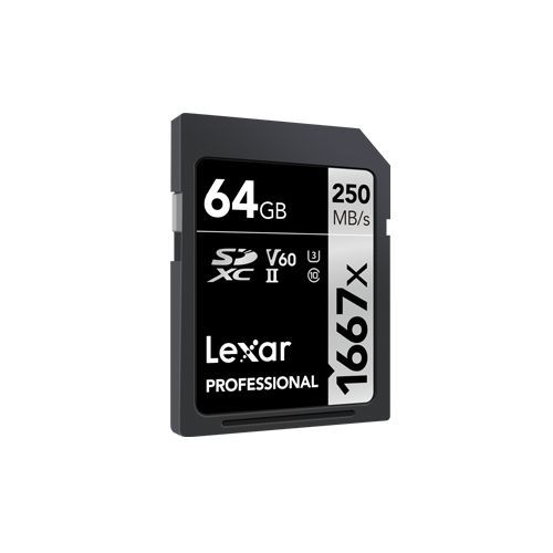 Lexar High Speed Sd Cards 90M W 100M R 64GB