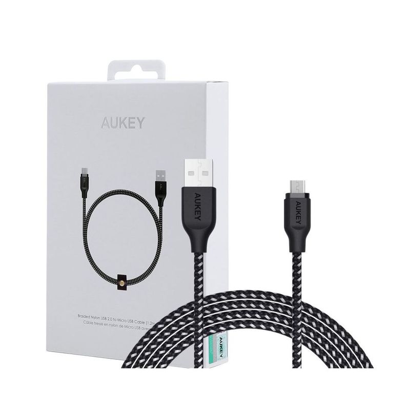 Aukey USB 2.0 Micro USB Cable 1.2M Black