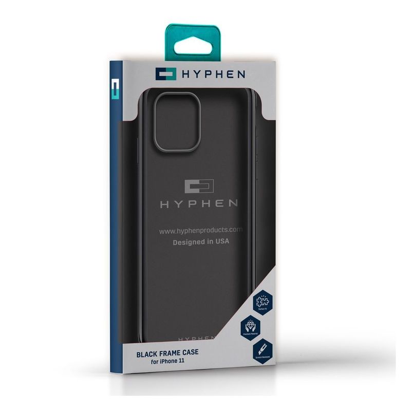 Hyphen Clear Black Frame Case Ip11 6 1