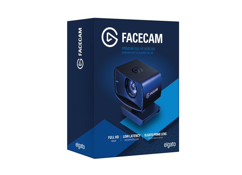 Elgato Facecam True 1080P60 Full Hd Webcam Black