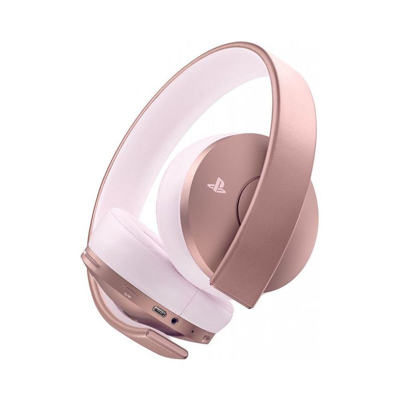 Sony Gold Wireless Headset Head-Band Rose Gold