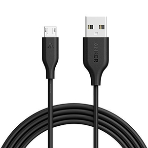 Anker A8133H12 1.8M USB-A MicroUSB Black Mobile Phone Cable