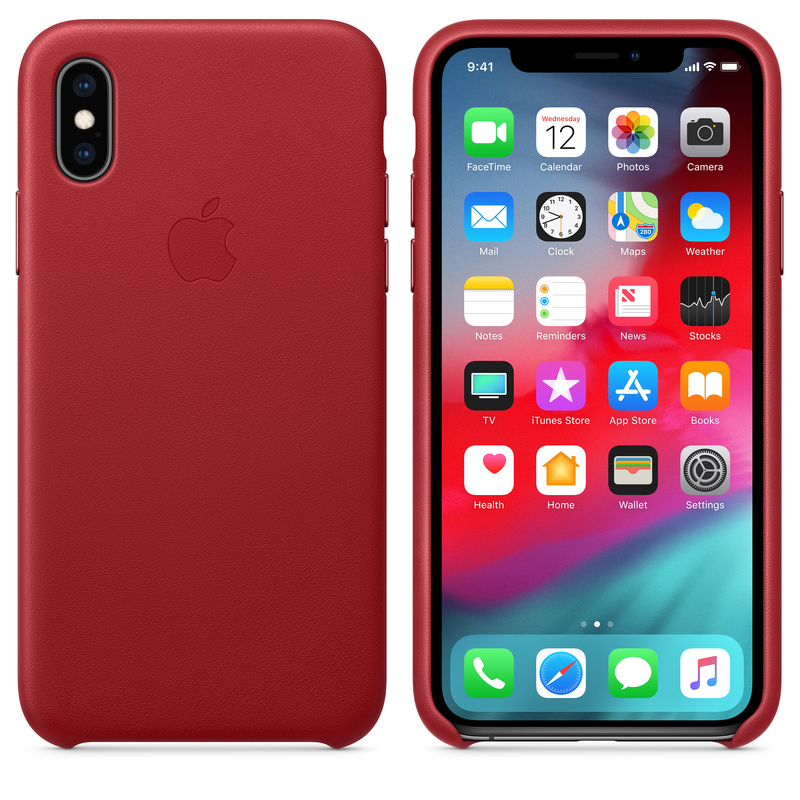 Apple Case for Apple iPhone XS Red