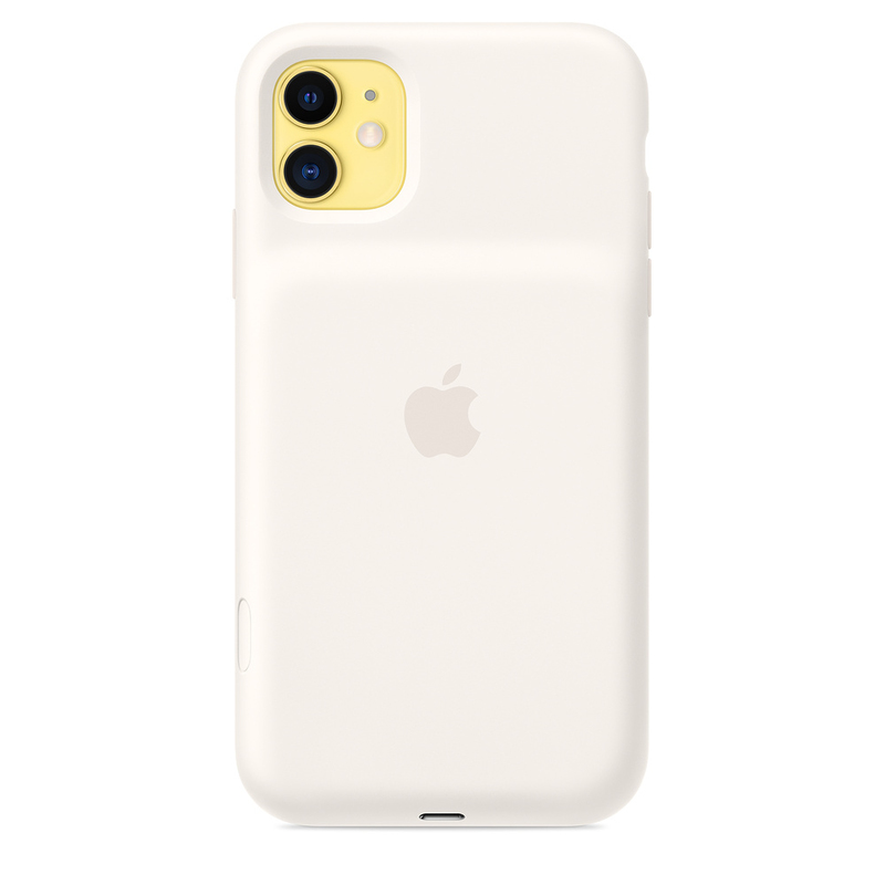 Apple iPhone 11 Smart Case with Wireless Charge White