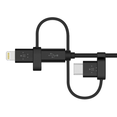Belkin F8J050Bt04-Blk USB Cable 1.2 M 2.0 USB A Micro-USB B Black