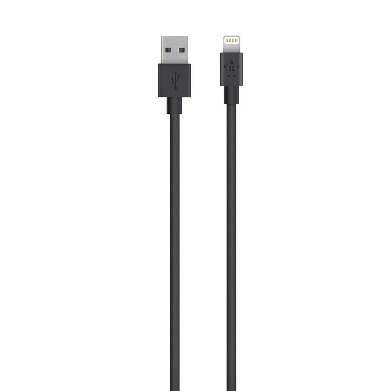 Belkin Lightning to USB Charge Sync Cable Black 3M