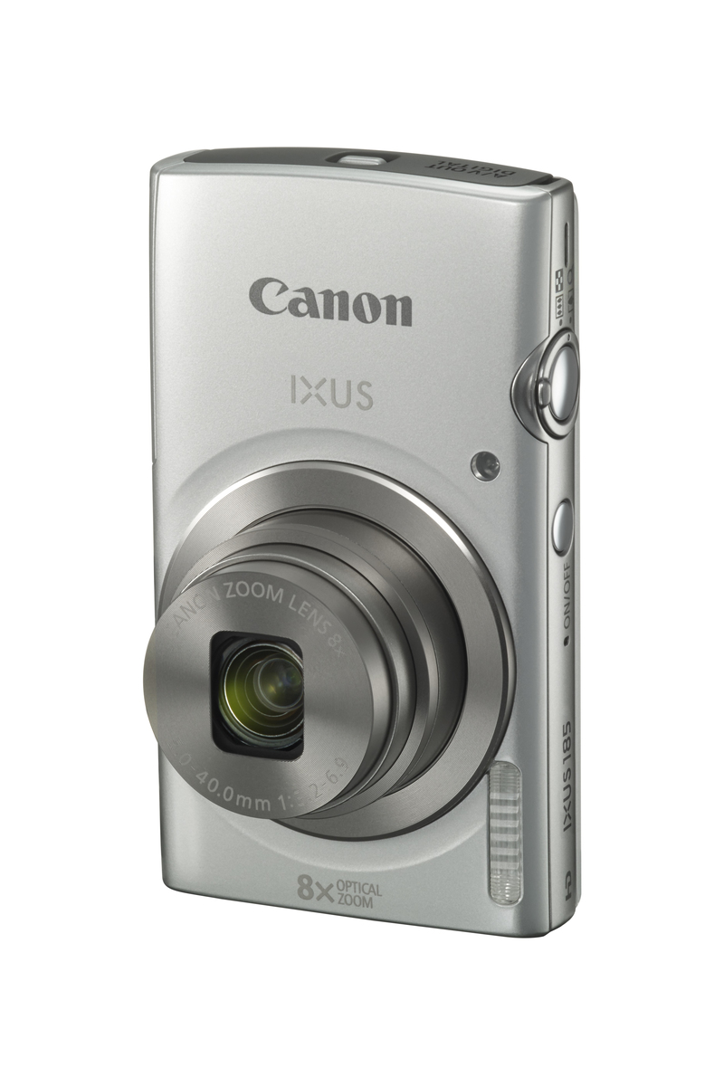Canon Digital Ixus 185 Compact Camera 20Mp 1/2.3 Inch Ccd 5152 x 3864Pixels Silver