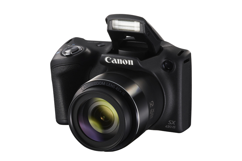 Canon Powershot Sx430 Is Bridge Camera 20.5Mp 1/2.3 Inch Ccd 5152 x 3864Pixels Black