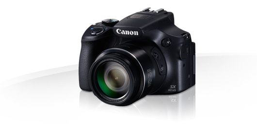Canon Powershot Sx60 Hs Bridge Camera Black 16.1Mp 1/2.3 Inch cmos