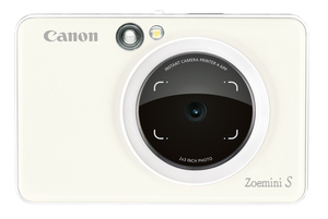 Canon Zoemini S Pearl White Instant Camera Printer