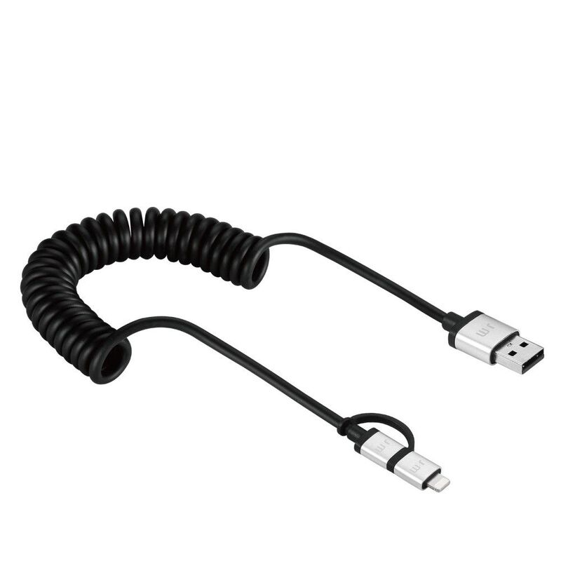 Alucable Duo Twist Cable Lightning & Mic