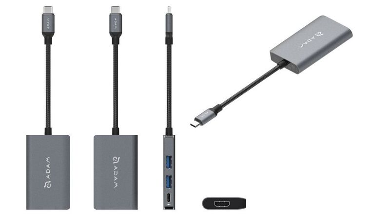 Adam Elements Casa Hub A01M 4-In-1 Grey USB 3.1 Type-C & HDMI