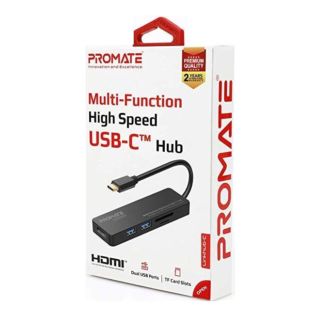 Promate Multi Function High Speed USB Chub