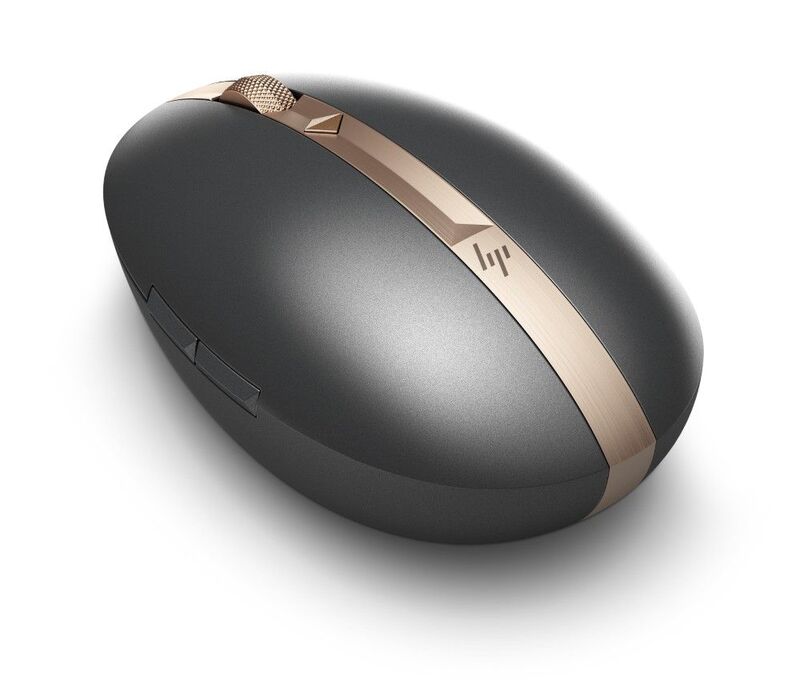 HP Spectre Rechargeable 700 Mouse Rf Wireless+Bluetooth+USB Laser 1600 Dpi Ambidextrous