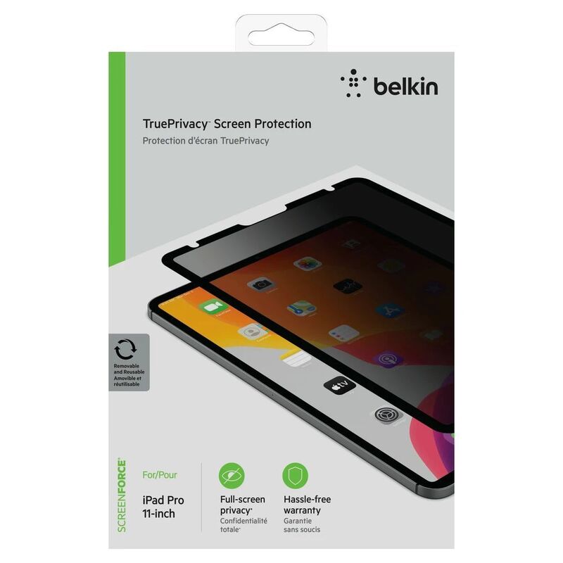 Belkin iPad Pro 11-Inch Screenforce Trueprivacy Screen Protection