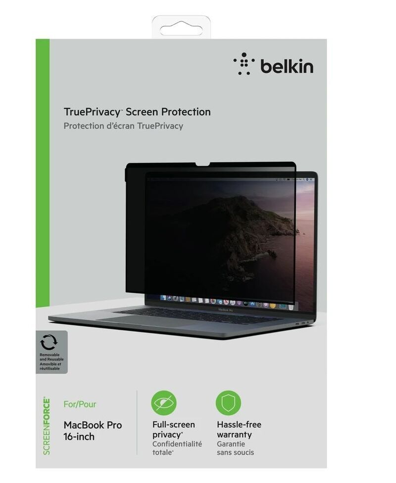 Belkin Macbook Pro 16 Trueprivacy Screen Protection