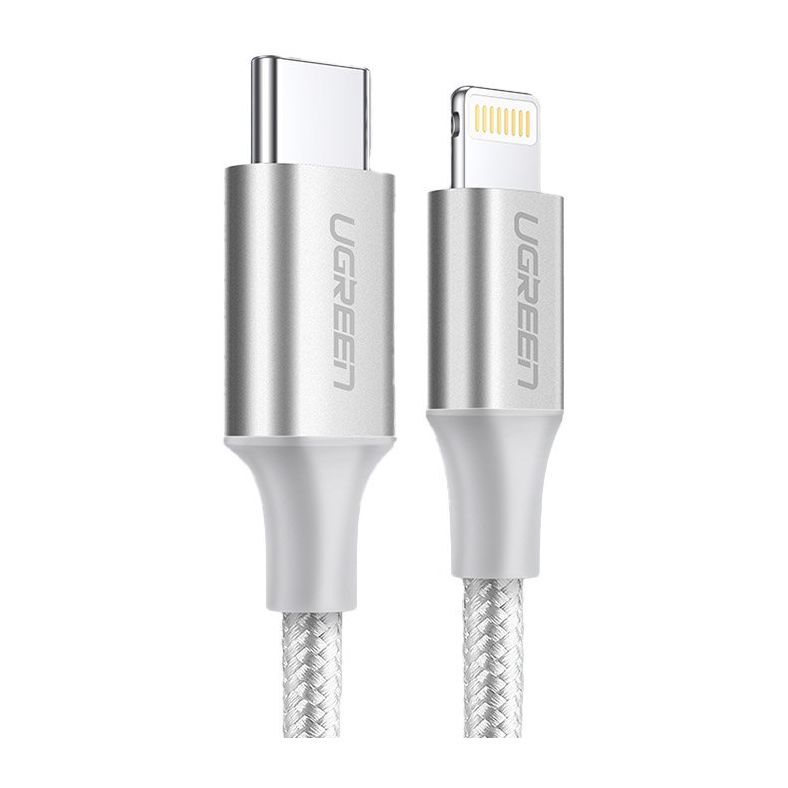 Ugreen Lightning to Type C2.0 Cable 1M Silver