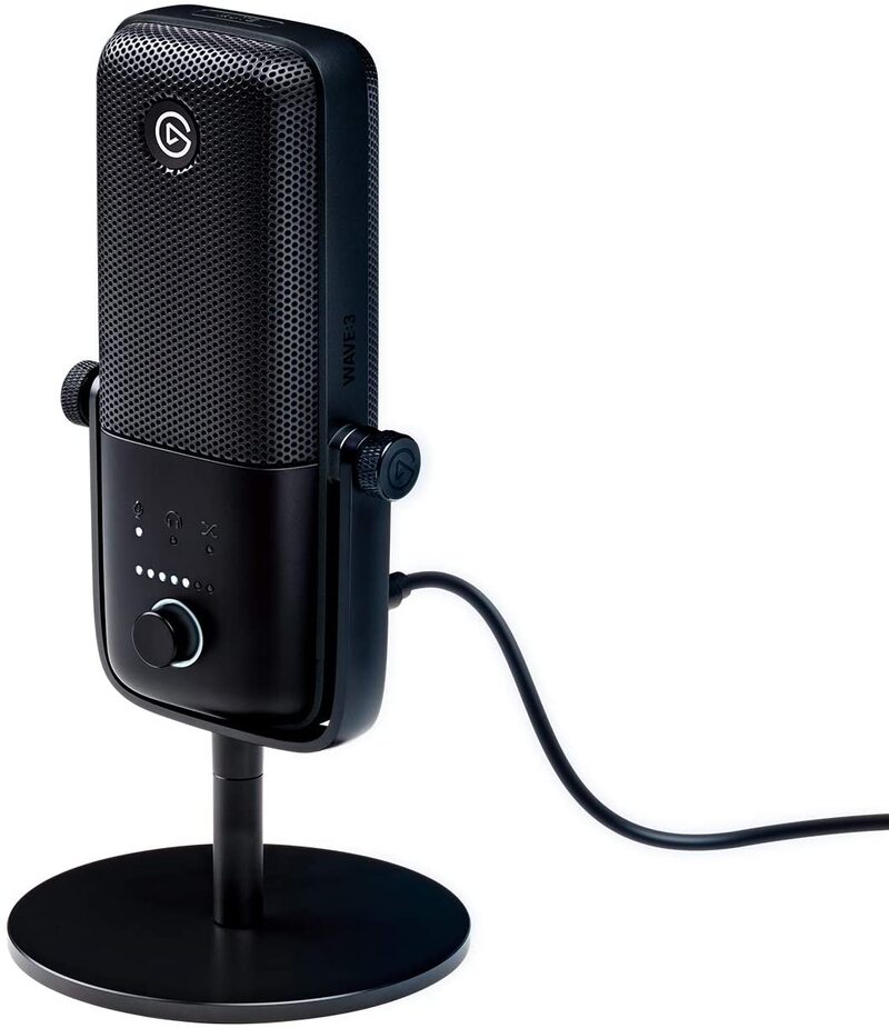 Elgato Wave 3Premium Usb Condenser Microphone Black
