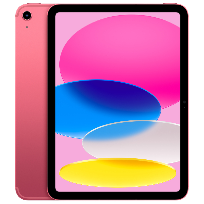 Apple iPad 10.9-Inch 10th Generation Wi-Fi + Cellular 64GB Pink