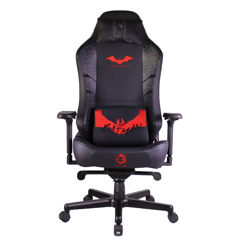 Gameon Licensed Gaming Chair With Adjustable 4D Armrest & Metal Base Batman