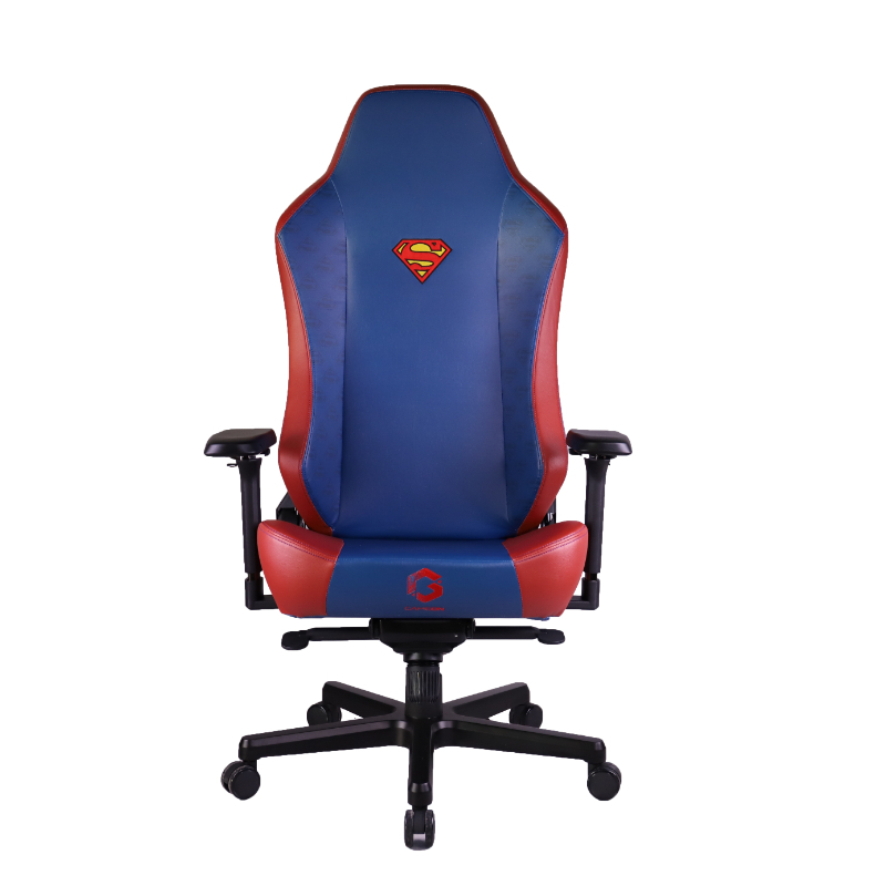 Gameon Licensed Gaming Chair With Adjustable 4D Armrest & Metal Base Superman