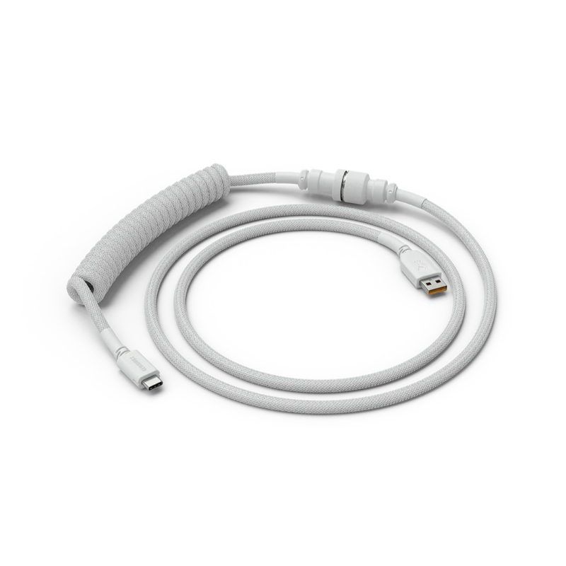 Glorious Coiled Cable - White