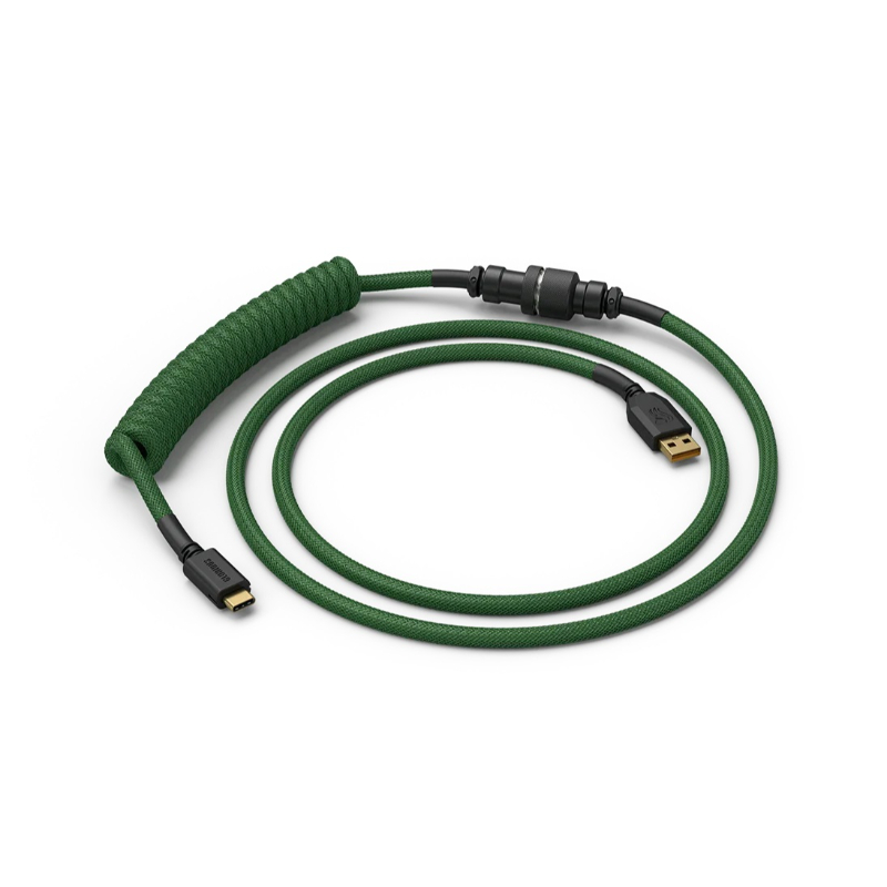 Glorious Coiled Cable - Forest Green