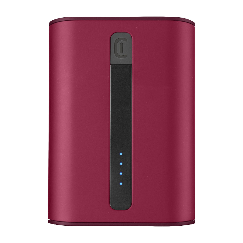 Cellularline Power Bank Thunder 10000Mah Pd Red