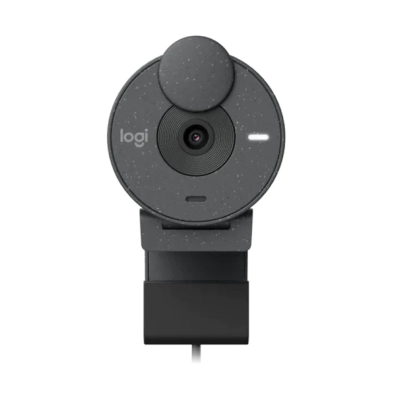 Logitech Brio 300 Full Hd Webcam With Privacy Shutter Graphite