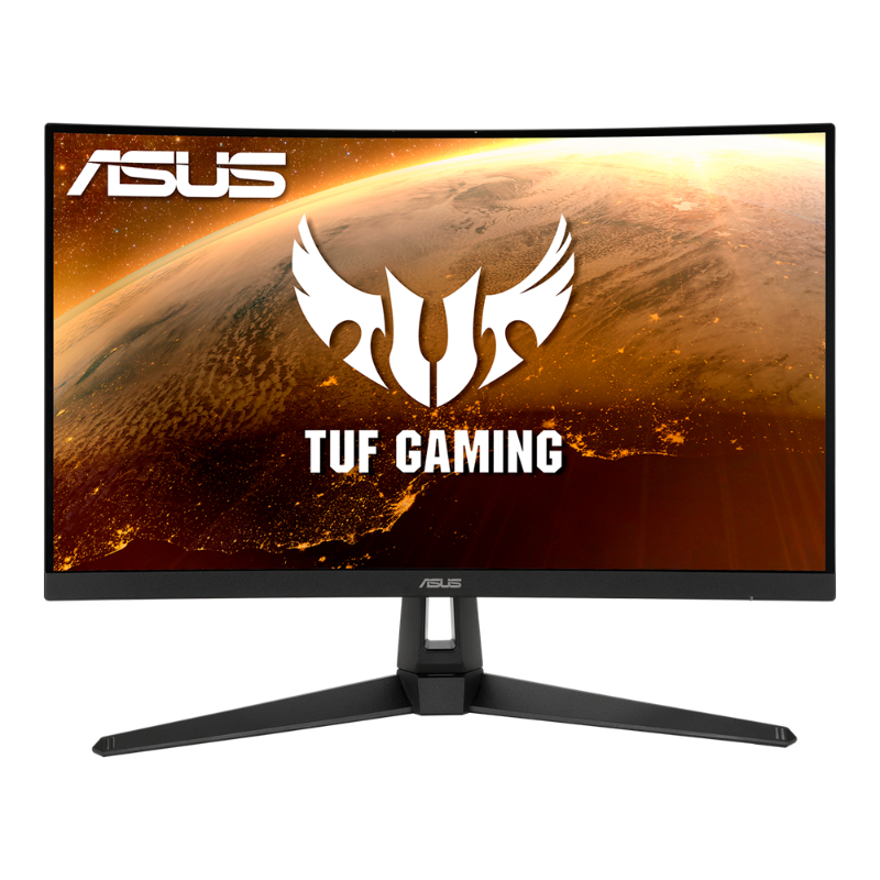 Asus TUF Gaming Curved Monitor VG27VH1B 27-Inch Full HD 165Hz Freesync Premium Black