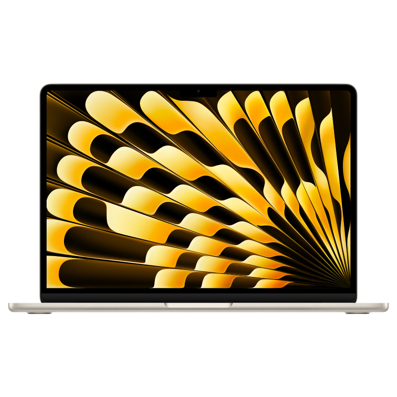 Apple MacBook Air 13-Inch M3 Chip with 8-Core CPU and 8-Core GPU 8GB 256GB SSD Starlight
